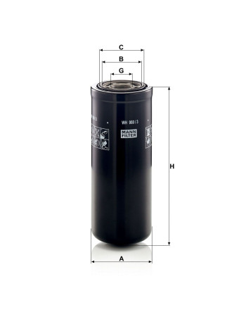 Mann Filter WH980/3 Hidrolik Filtresi