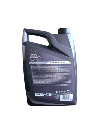 Champion New Energy 5W40 5 LT Motor Yağı