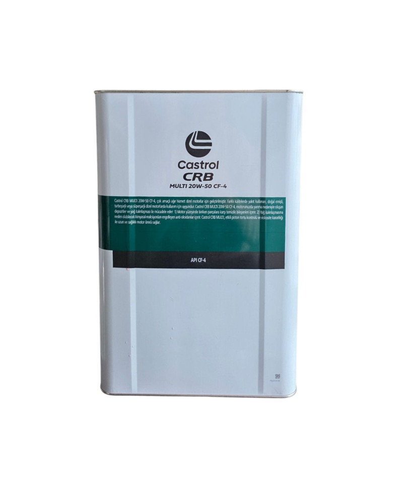 Castrol CRB Multi 20W50 CF-4 16 LT Yüksek Performanslı Mineral Bazlı Motor Yağı