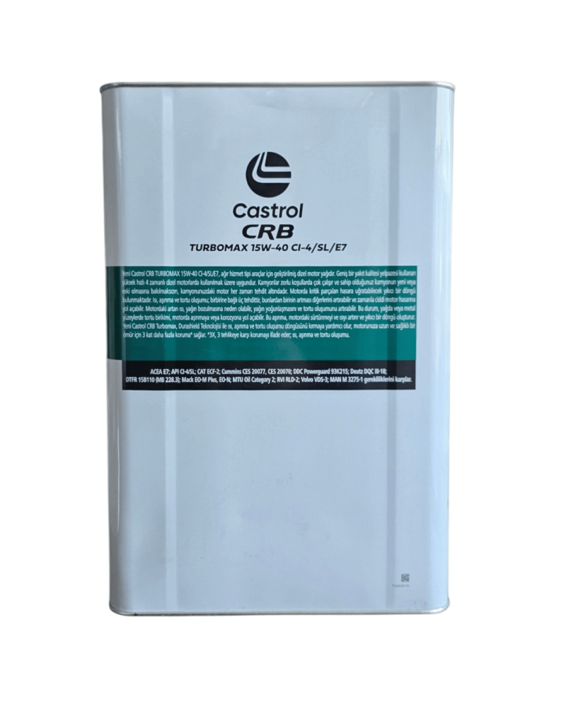 Castrol Crb Turbomax 15W40 16 KG Motor Yağı
