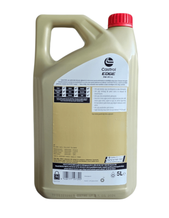 Castrol Edge 5w30 5 LT Tam Sentetik Yüksek Performanslı Motor Yağı