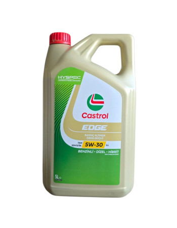 Castrol EDGE 5W-30 LL 5 LT Tam Sentetik Motor Yağı 48 Koli Palet 