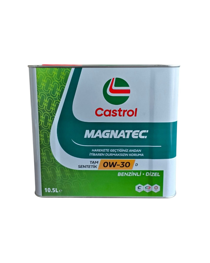 Castrol Magnatec 0W-30 10,5 LT Tam Sentetik Motor Yağı