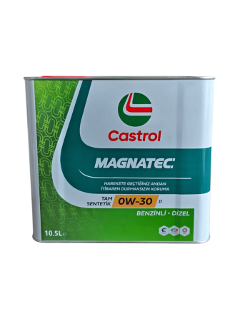 Castrol Magnatec 0W30 10,5 LT Tam Sentetik Motor Yağı