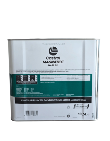 Castrol Magnatec 5W30 10,5 LT Tam Sentetik Motor Yağı