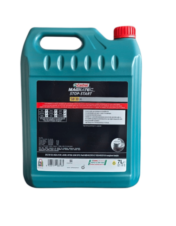 Castrol Magnatec Stop-Start 5W-30 A5 7 LT Tam Sentetik Motor Yağı