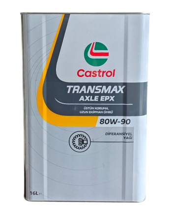 Castrol Transmax Axle EPX 80W-90 16 LT Diferansiyel ve Şanzıman Yağı