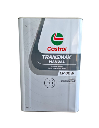 Castrol Transmax Manual EP 80W 16 LT Manuel Şanzıman Yağı