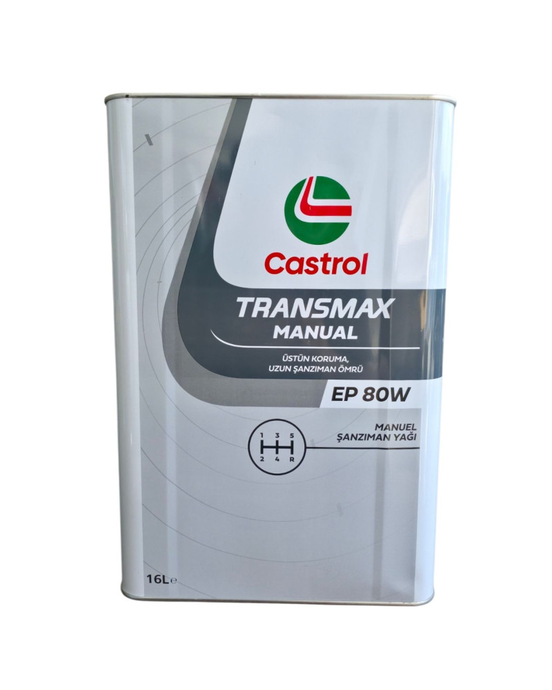 Castrol Transmax Manual EP 80W 16 LT Manuel Şanzıman Yağı
