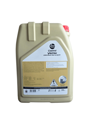 Castrol Vecton Long Drain 10W40 E8/E11 17,5 KG Sentetik Teknoloji Motor Yağı
