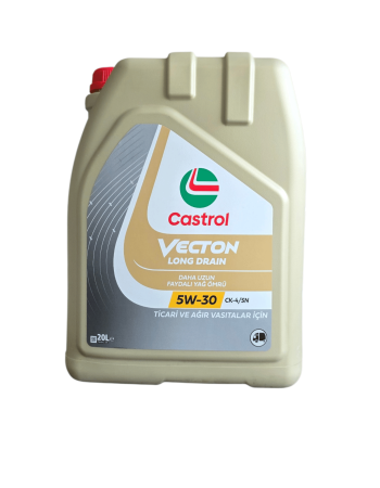 Castrol Vecton Long Drain 5W30 CK-4/SN 20 LT Tam Sentetik Motor Yağı