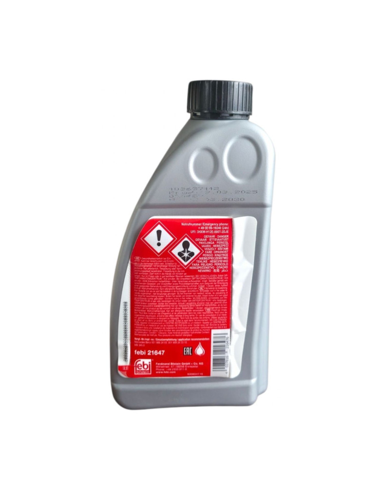 FEBI 21647 Pentosin Hidrolik Direksiyon Yağı 1 LT Koli 12 Adet