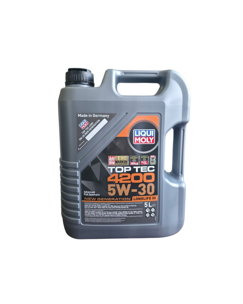 Liqui Moly Top Tec 4200 5W-30 5 LT 4'lü Koli