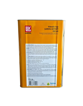 Lukoil Geyser ISO 68  15 LT Yüksek Performans Hidrolik Yağı