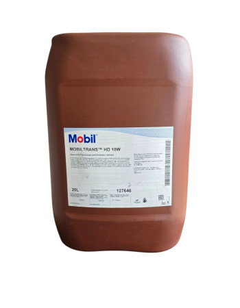Mobil Trans HD 10W 20 LT Yüksek Performanslı Transmisyon ve Aktarma Organı Yağı