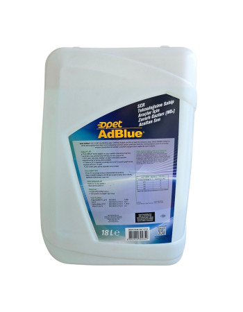 Opet Adblue 18 LT Egzoz Gazındaki Zararlı NOx Emisyonlarını Azaltan Yüksek Saflıkta Üre Çözeltisi