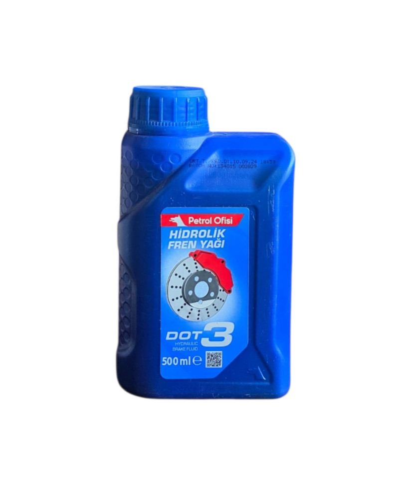Petrol Ofisi DOT 3 Fren Hidrolik Yağı 500 ML
