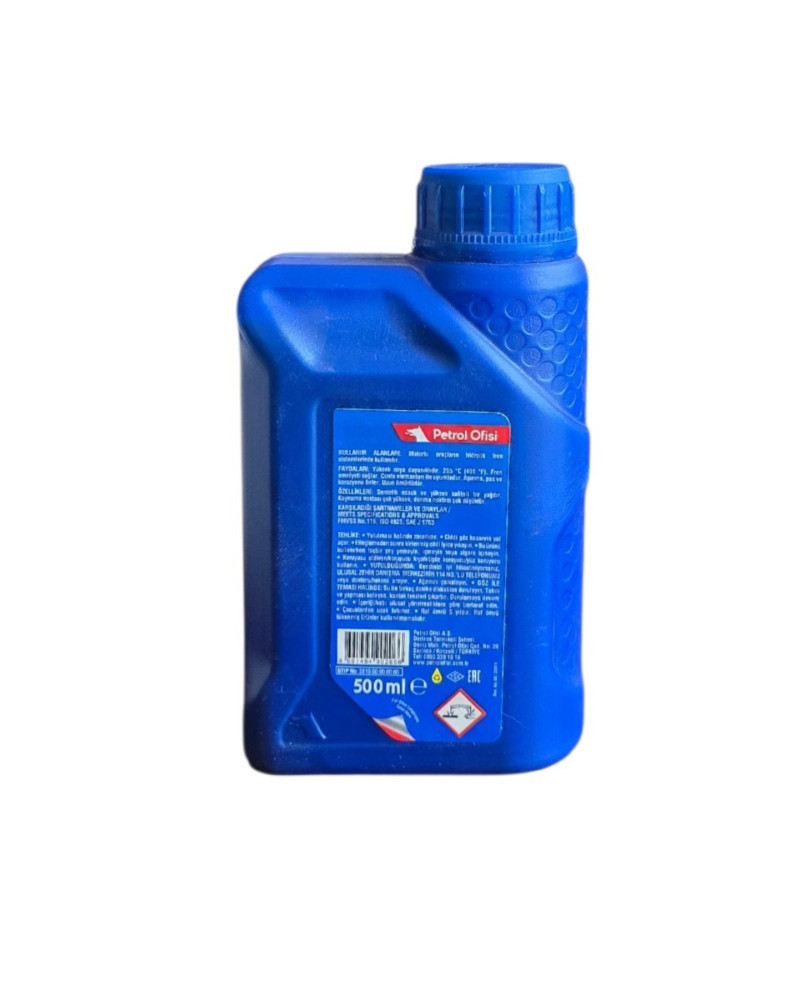 Petrol Ofisi DOT 3 Fren Hidrolik Yağı 500 ML