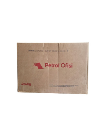Petrol Ofisi Süper Gres 3 4 KG  Koli İçi 4 Adet Koli Bazlı