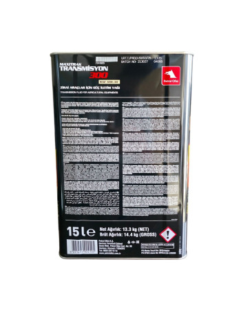 Petrol Ofisi Maxitrak Transmisyon 300 TMS300 10W-30 15 LT