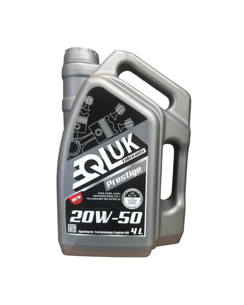 QLUK 20W-50 4 LT Motor Yağı 4 Adet Koli