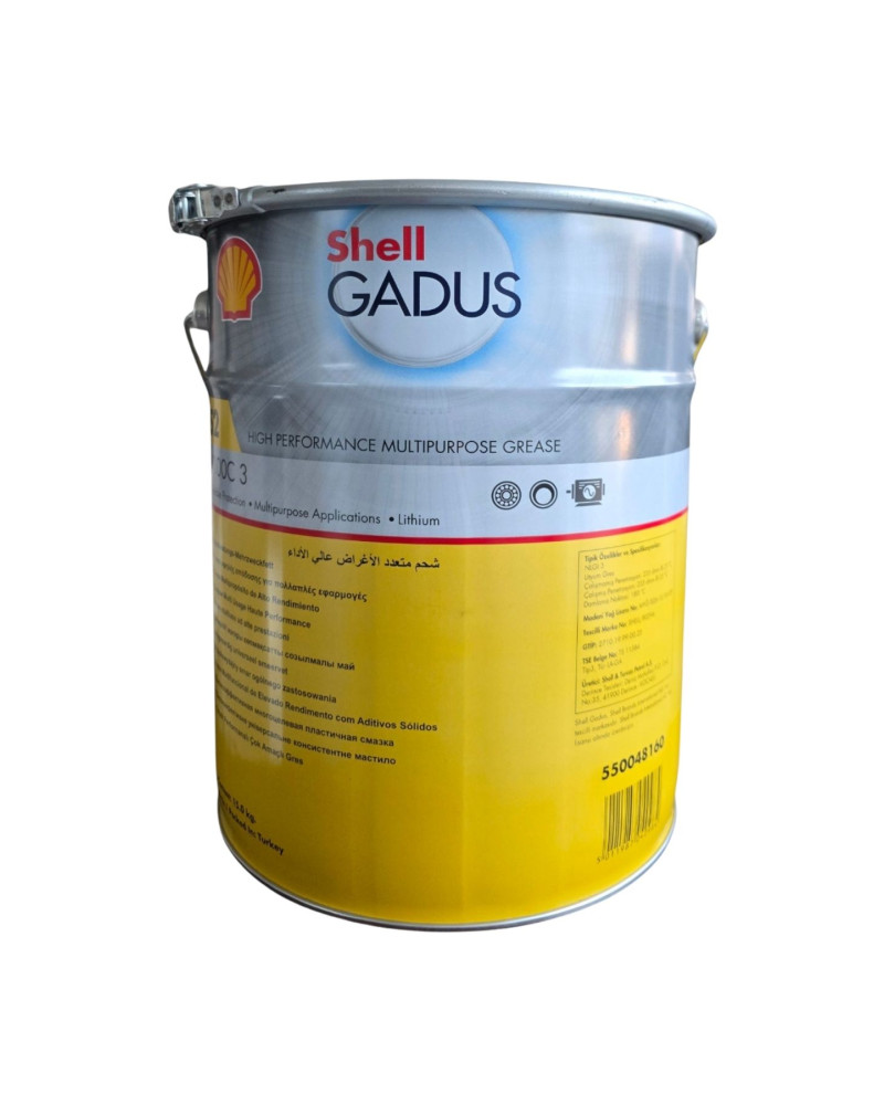 Shell Gadus S2 V100 C3 Beyaz Gres 15 KG