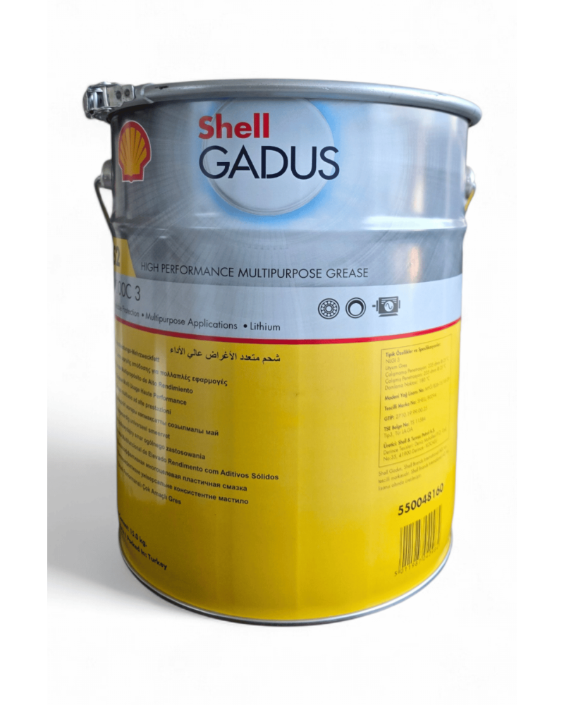 Shell Gadus S2 V100 C3 15 KG Beyaz Gres
