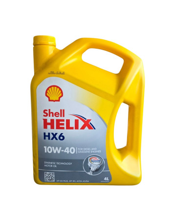 Shell Helix HX6 10W-40 4 LT Yarı Sentetik Motor Yağı