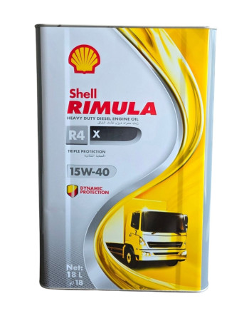 Shell Rimula R4X 15W40 16 KG-18 LT