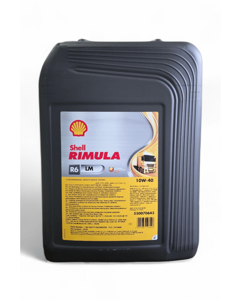 Shell Rimula R6 10W40 LM 17,5 KG