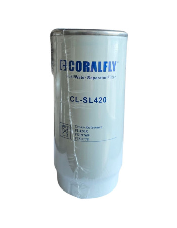 Coralfly CL-SL420 Şase Filtresi CLO420 CLS420 PL420X PL420/7X SP426 Dar Şaşe Yakıt Su Ayrıcı Filtresi