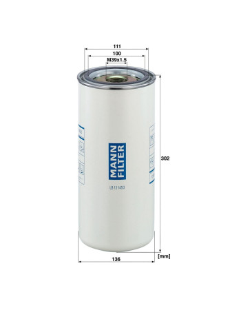 Mann Filter LB13145/3 Seperatör Filtresi