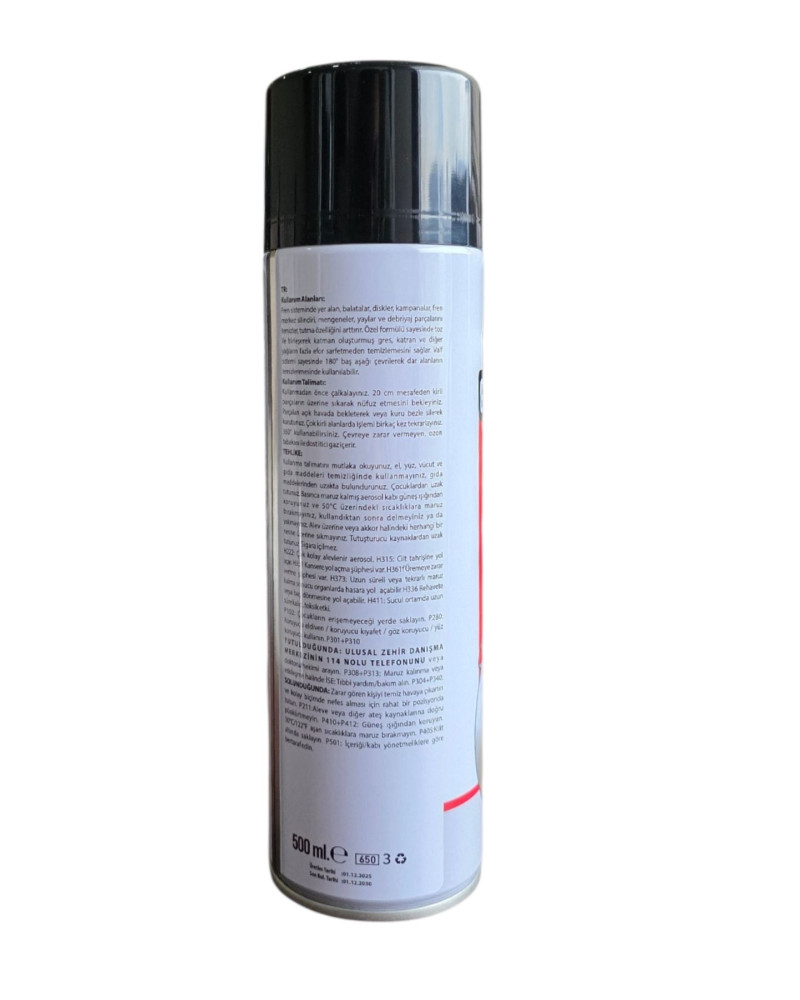 Guardson Fren  Balata Temizleyici Sprey 500 ML