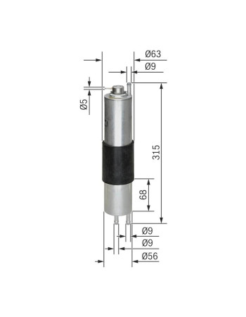 Bosch Filter 0450905952 - F5952 Yakıt Filtresi