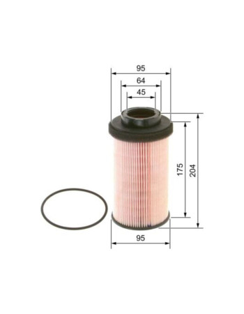 Bosch Filter 1457429655 N9655 Yakıt Filtresi