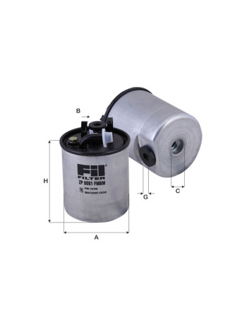 Fil Filter ZP8081FMBM Yakıt Filtresi