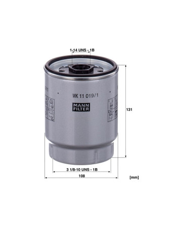 Mann Filter WK11019/1Z Yakıt Filtresi