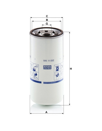Mann Filter WK11052 Yakıt Filtresi