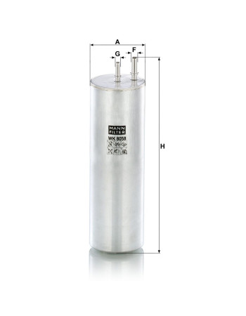 Mann Filter WK8058 Yakıt Filtresi