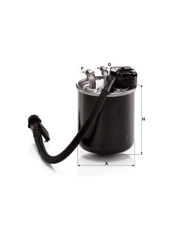 Mann Filter WK820/18 Yakıt Filtresi