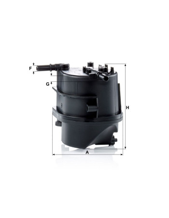 Mann Filter WK939 Yakıt Filtresi