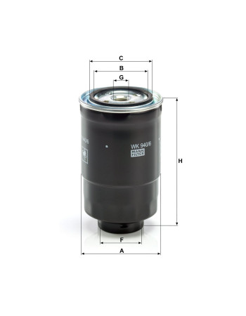 Mann Filter WK940/6X Yakıt Filtresi