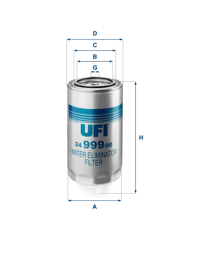Ufi Filter 2499901 Yakıt Filtresi