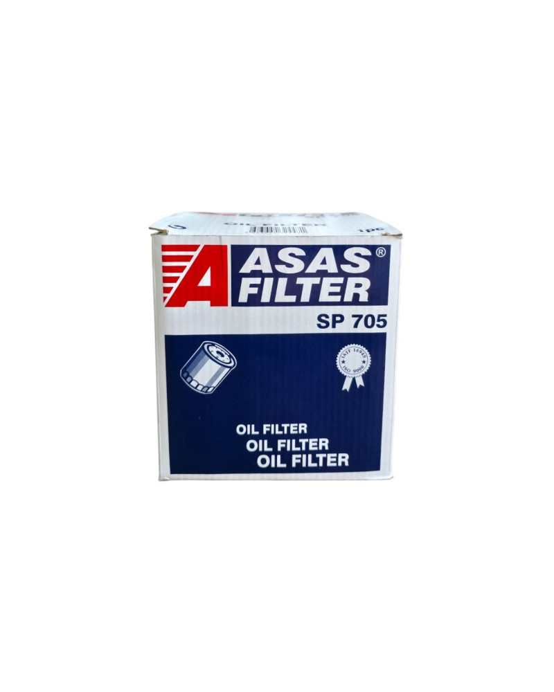 Asaş Filter SP705 Yağ Filtresi 10 Adet ve Üzeri