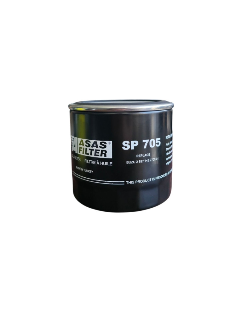 Asaş Filter SP705 Yağ Filtresi 10 Adet ve Üzeri
