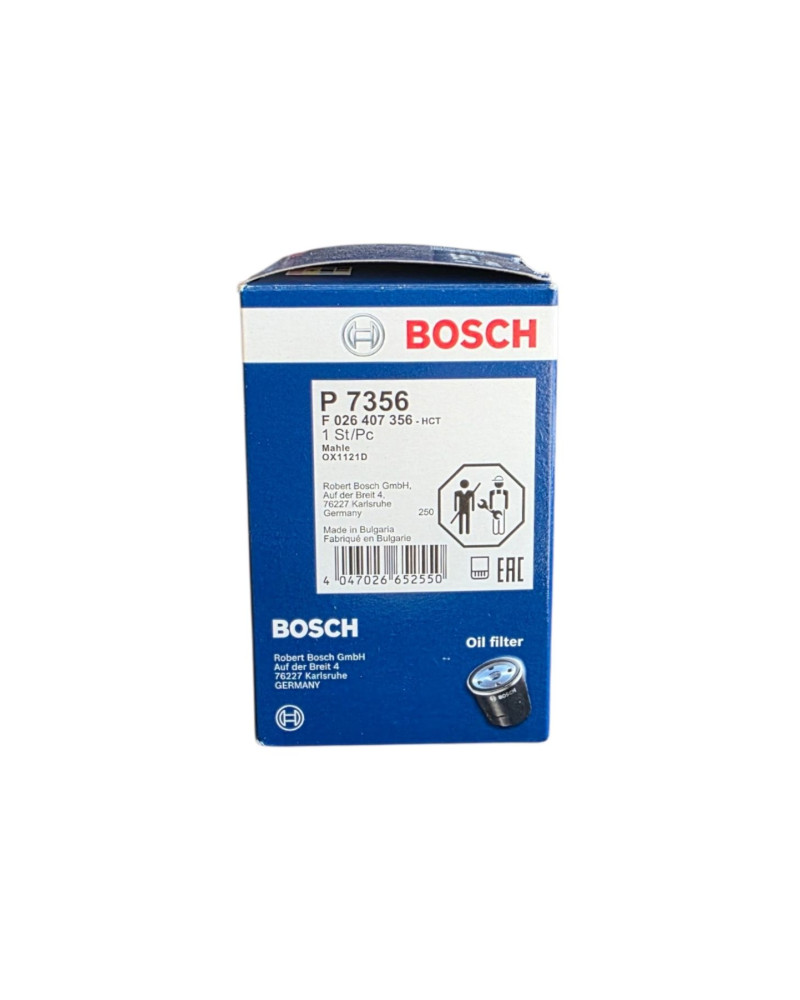 Bosch Filter F026407356 P7356 Yağ Filtresi