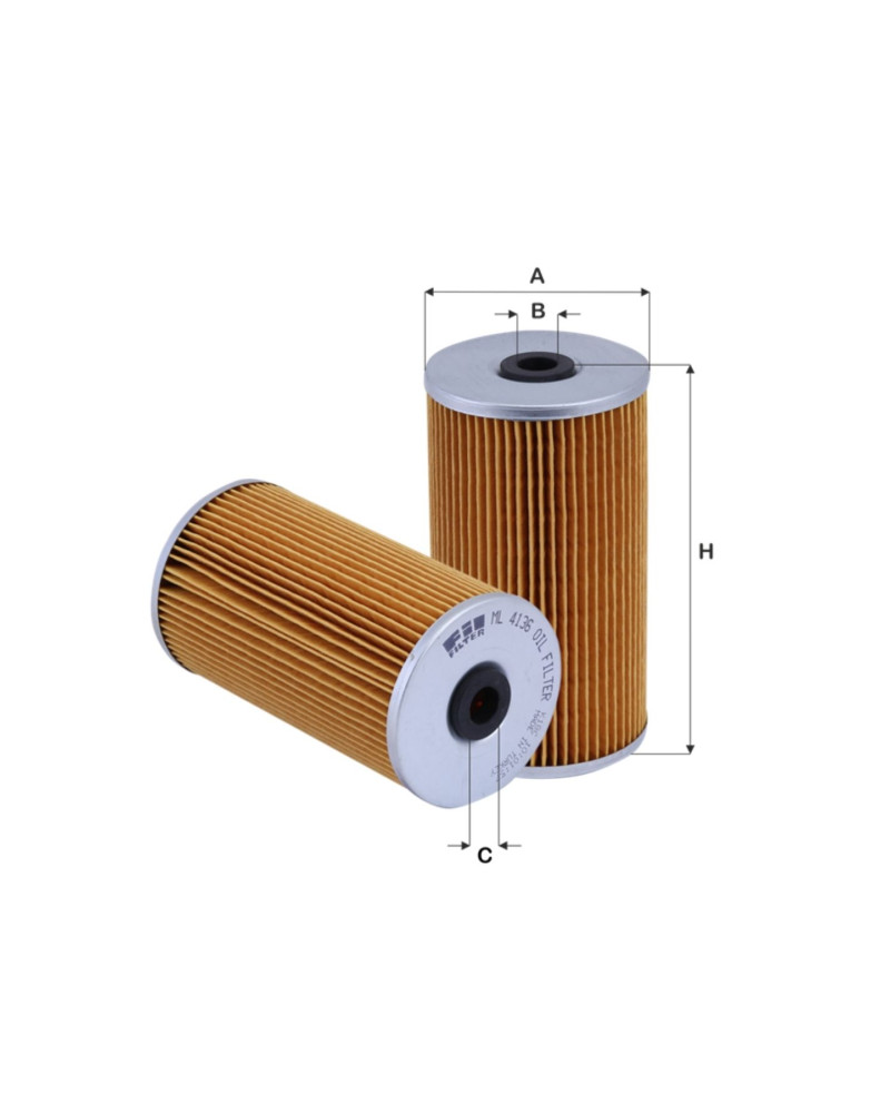 Fil Filter ML4136 Yağ Filtresi