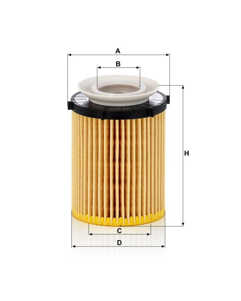 Mann Filter HU711/6Z Yağ Filtresi