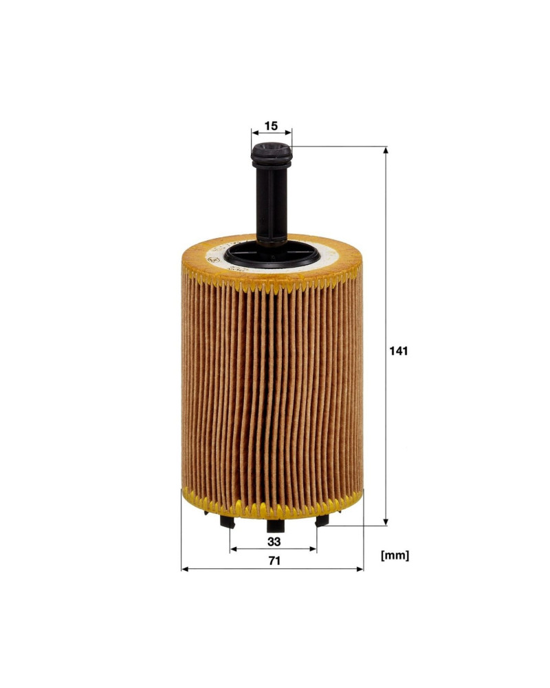 Mann Filter HU719/7x Yağ Filtresi