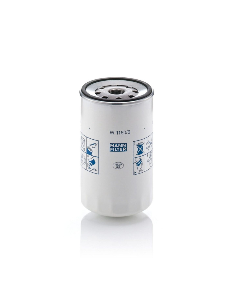 Mann Filter W1160/5 Yağ Filtresi